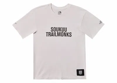 Pre-owned The North Face Men's  X Undercover Soukuu Hike Technical Graphic T-shirt In Bright White