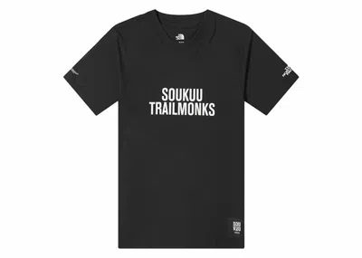 Pre-owned The North Face Men's  X Undercover Soukuu Hike Technical Graphic T-shirt In Tnf Black