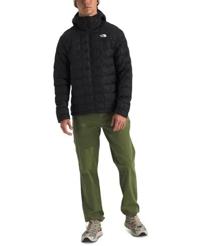 The North Face Men's Thermoball Eco Puffer Hoodie 2.0 In Black