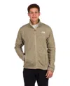 The North Face Men's Tsillan Full Zip In Khaki Stone Heather