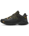 The North Face Men's Ultra 112 Waterproof Lace-up Trail Sneakers In New Taupe Green,tnf Black