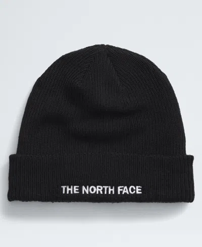 The North Face Men's Urban Embroidered Beanie In Tnf Black