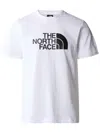 The North Face Men White Cotton Sports T-shirt In White