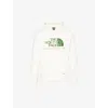 THE NORTH FACE THE NORTH FACE MEN'S WHITE DUNE SCRAP CALI BRANDED-PRINT COTTON-JERSEY HOODY