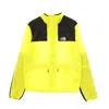 The North Face Men's Windbreaker 1985 Mountain Jacket Lemon In Sulphur Spring Green