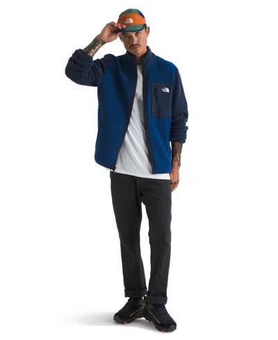 The North Face Men's Yumiori Full Zip Jacket In Blue