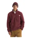 The North Face Men's Yumiori Quarter Zip Jacket In Red