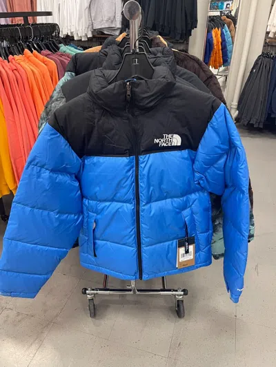 Pre-owned The North Face Mens 1996 Retro Nuptse Jacket 700 Down - Super Sonicblue