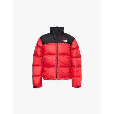 THE NORTH FACE MENS TNF RED/TNF BLA 1996 RETRO NUPTSE SHELL-DOWN JACKET