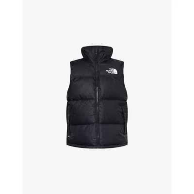 The North Face Mens 1996 Retro Nuptse High-neck Shell-down Vest Black