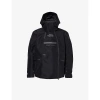 The North Face Mens Black Steep Tech Funnel-neck Shell Jacket In Tnf Black