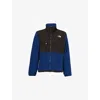 The North Face Mens Retro Denali Colour-block Fleece Jacket Blue In Blue