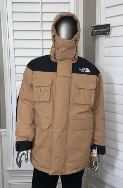 Pre-owned The North Face Mens Coldworks Down Parka Insulated Winter Jacket - Almond Black