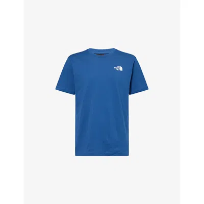 THE NORTH FACE MENS THE NORTH FACE NSE BOX GRAPHIC-PRINT COTTON T-SHIRT