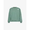 The North Face Mens Nse Oversized Relaxed-fit Cotton Sweater Dark Green Xxl In Green