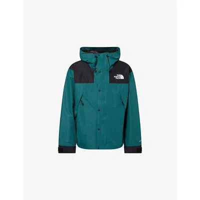 The North Face Mens Green Dryvent Mono Mountain Hooded Woven Jacket