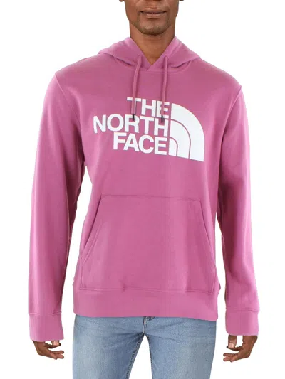 The North Face Mens Logo Fleece Hoodie In Multi
