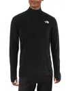 The North Face Black Half-zip Jacket In Black