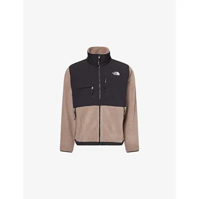 The North Face Mens Medium Beige Retro Denali High-neck Fleece Jacket In Multi