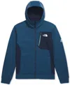 The North Face Mountain Athletics Full Zip Fleece In Shady Blue,summit Navy