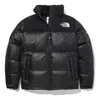 The North Face Mens Novelty Nuptse Down Jacket Black Asian Fit In Black