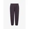 The North Face Mens Redbox Embroidered Logo-patch Cotton-jersey Joggers Obsidian In Black