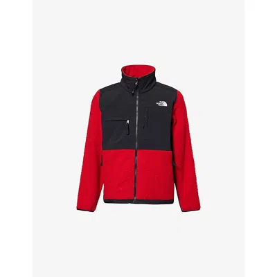 The North Face Mens Red Casentino 1995 Denali Panelled Wool Fleece Jacket