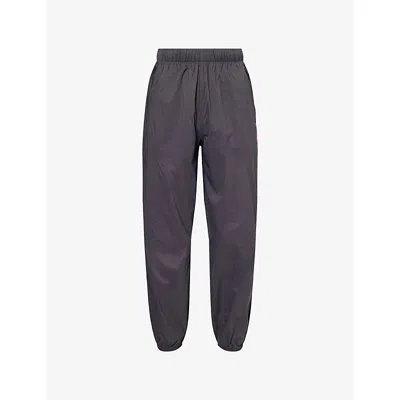 The North Face Mens Obsidian Redbox Wind Relaxed-fit Shell Joggers Xl In Black