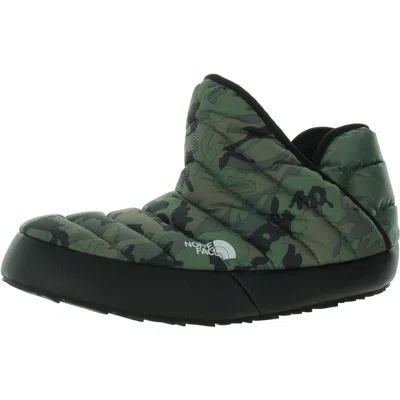 The North Face Mens Slip-on Cold Weather Winter & Snow Boots In Green