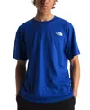 The North Face Men's Short Sleeve Evolution Box Fit Tee In Tnf Blue
