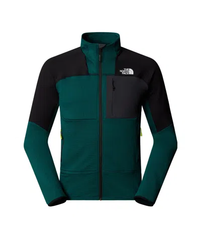 The North Face Mens Stormgap Power Grid Jacket In Green