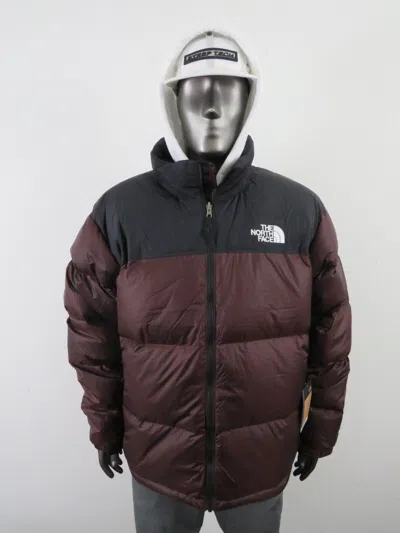 Pre-owned The North Face Mens  1996 Retro Nuptse 700-down Insulated Jacket - Coal Brown In Coal Brown / Tnf Black / Tnf White Logo