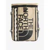 The North Face Mens Flax/white Dune/tnf Bla Base Camp Fuse Box Woven Backpack
