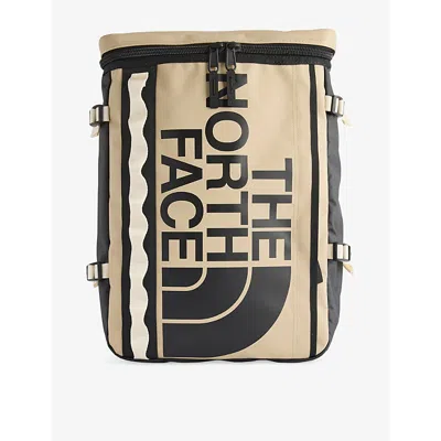 The North Face Mens Flax/white Dune/tnf Bla Base Camp Fuse Box Woven Backpack