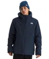The North Face Mens  Carto Mono Triclimate Hooded Jacket In Blue