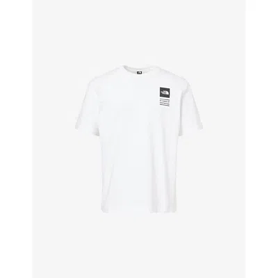 The North Face Mens Tnf White Celeb Relaxed-fit Cotton-jersey T-shirt