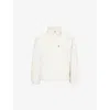 The North Face Mens White Extreme Pile Zip-front Fleece Jacket In White