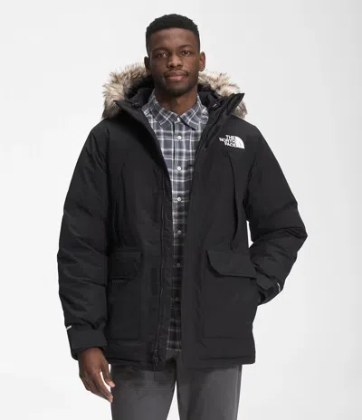 Pre-owned The North Face Mens  Mcmurdo 600-down Parka Jacket - Black Size Xl Msrp $400