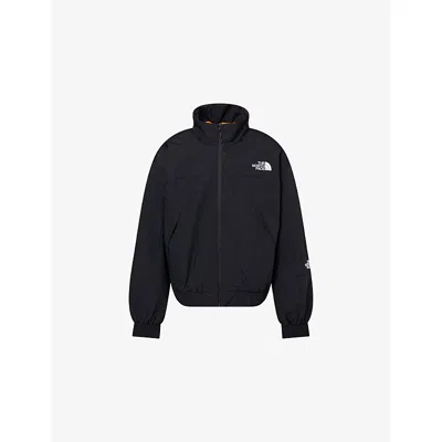 The North Face Mens Tnf Black Nse Insulated High-neck Woven-blend Jacket
