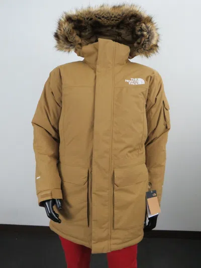 Pre-owned The North Face Mens  Rec Mcmurdo 600-down Parka Insulated Winter Jacket - Brown In Utility Brown