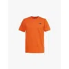 The North Face Mens Earthen Copper Redbox Short-sleeve Cotton-jersey T-shirt In Earthen Copper