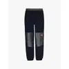 The North Face Mens  Retro Denali Relaxed-fit Fleece Jogging Bottoms In Nf Black/moons