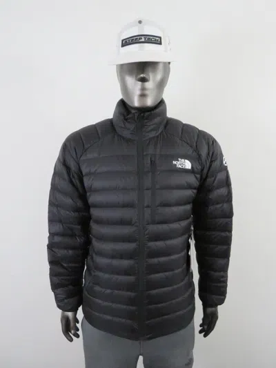 Pre-owned The North Face Mens  Summit Down (l3) Breithorn Insulated Climbing Jacket Black In Tnf Black / Tnf White Logo