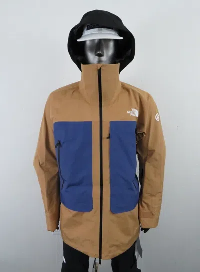 Pre-owned The North Face Mens  Verbier Gtx Gore Tex Waterproof Ski Jacket Almond $700 In Black