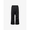 The North Face Mens Wind Logo-print Shell Track Pants Black