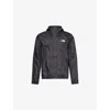 The North Face Mens Tnf Black-npf Seasonal Mountain Logo-print Shell Jacket In Black