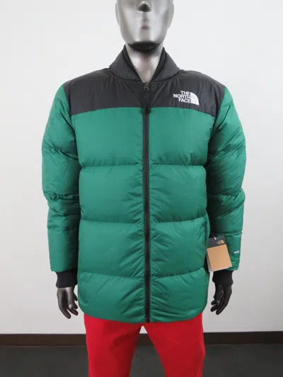 Pre-owned The North Face Mens Tnf  Nordic (nuptse) 700-down Insulated Jacket Green / Black