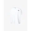 The North Face Mens White Denali Logo-print Cotton-jersey T-shirt