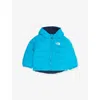 The North Face Meridian Blue Perrito Reversible Padded Shell-down Jacket 3-24 In Blue