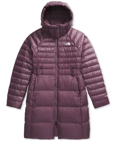 The North Face Metropolis Jacket Womens Purple 600 Down Full Zip Parka Ddr3111